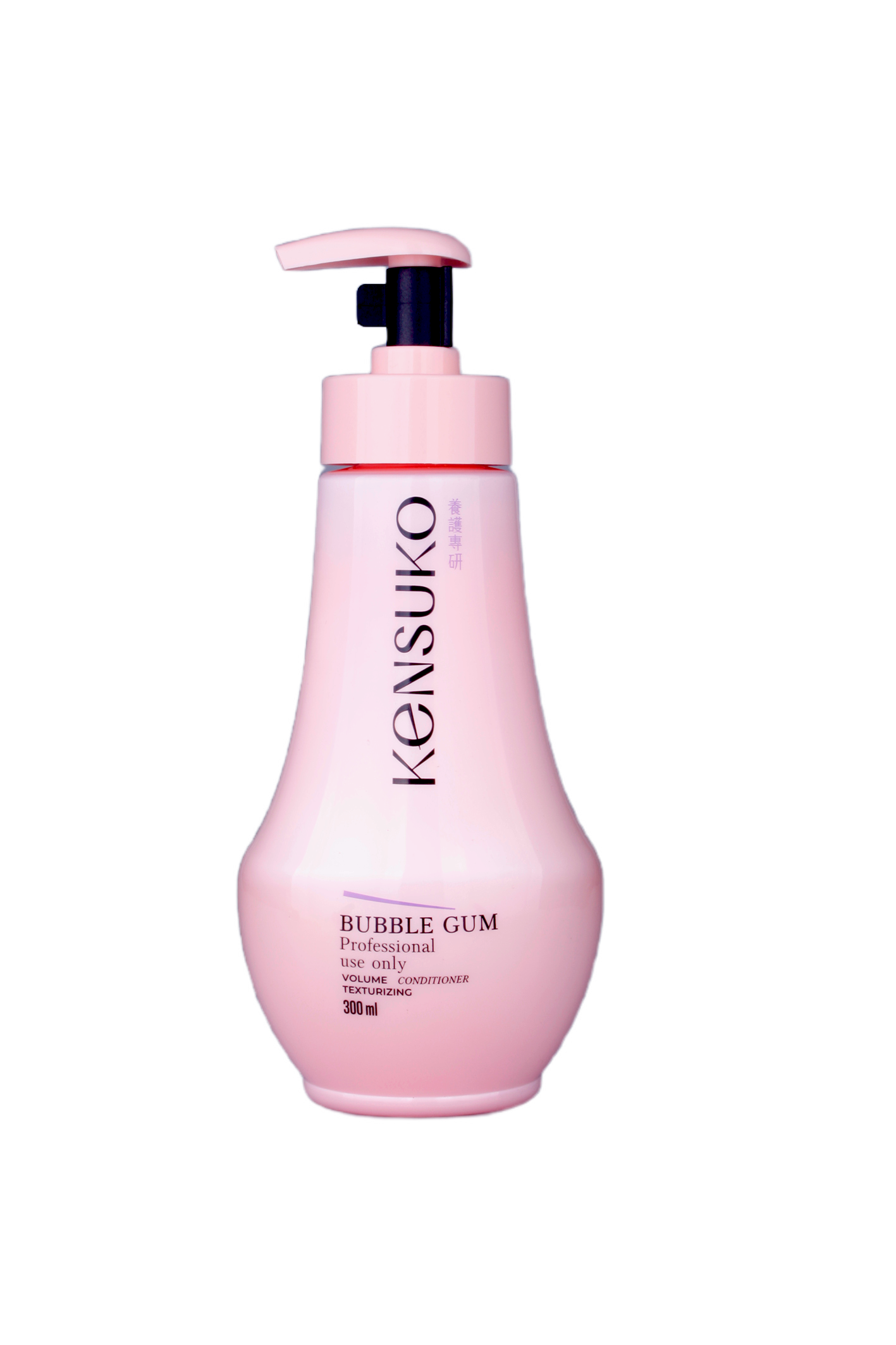 Hair conditioner `KENSUKO` BUBBLE GUM for volume 300ml 珂斯卡 糖果豐盈護髪素 (粉瓶)