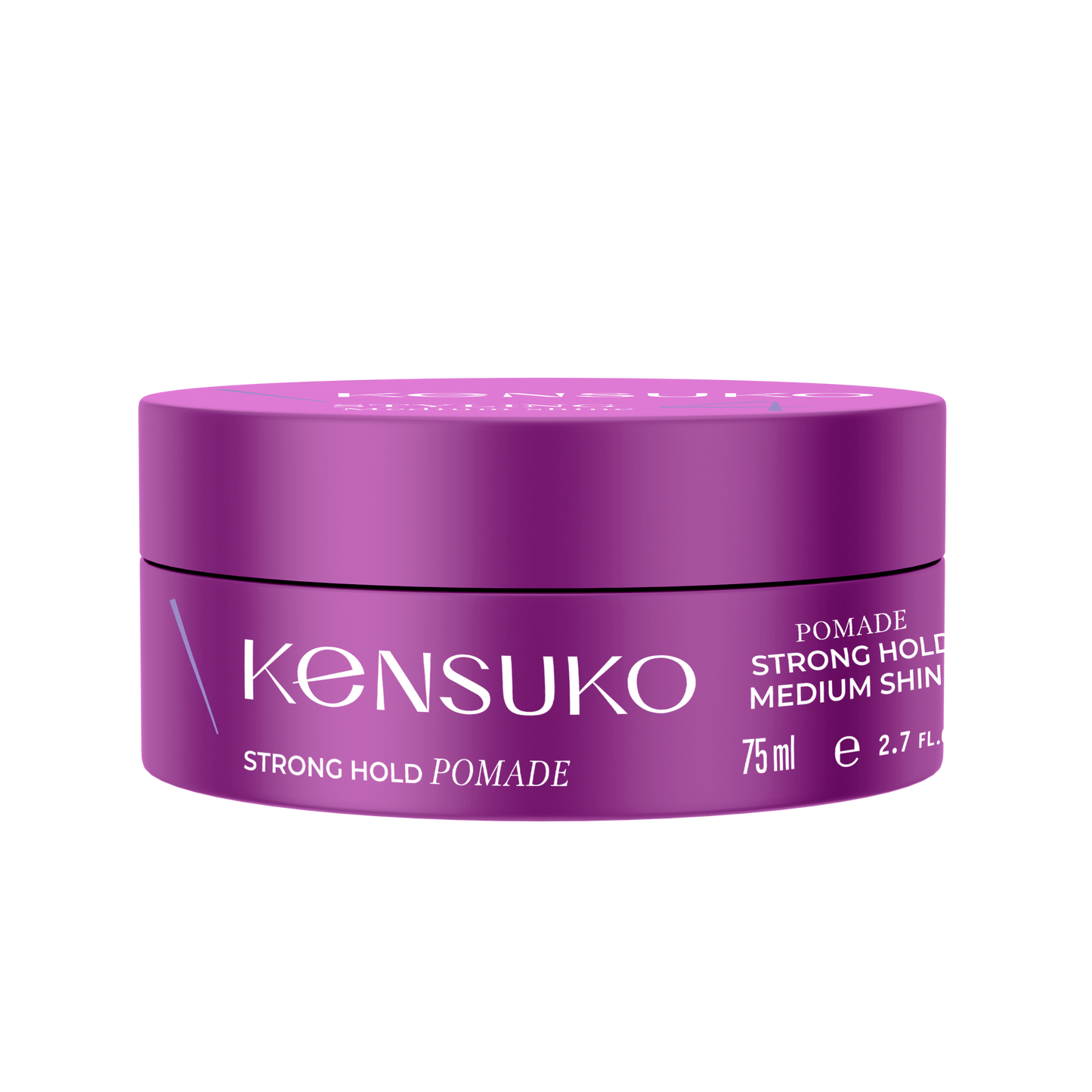 KENSUKO CREATE Pomade for Hair strong hold medium shine 75ml 珂斯卡 亮澤透明髮蠟(紫罐)