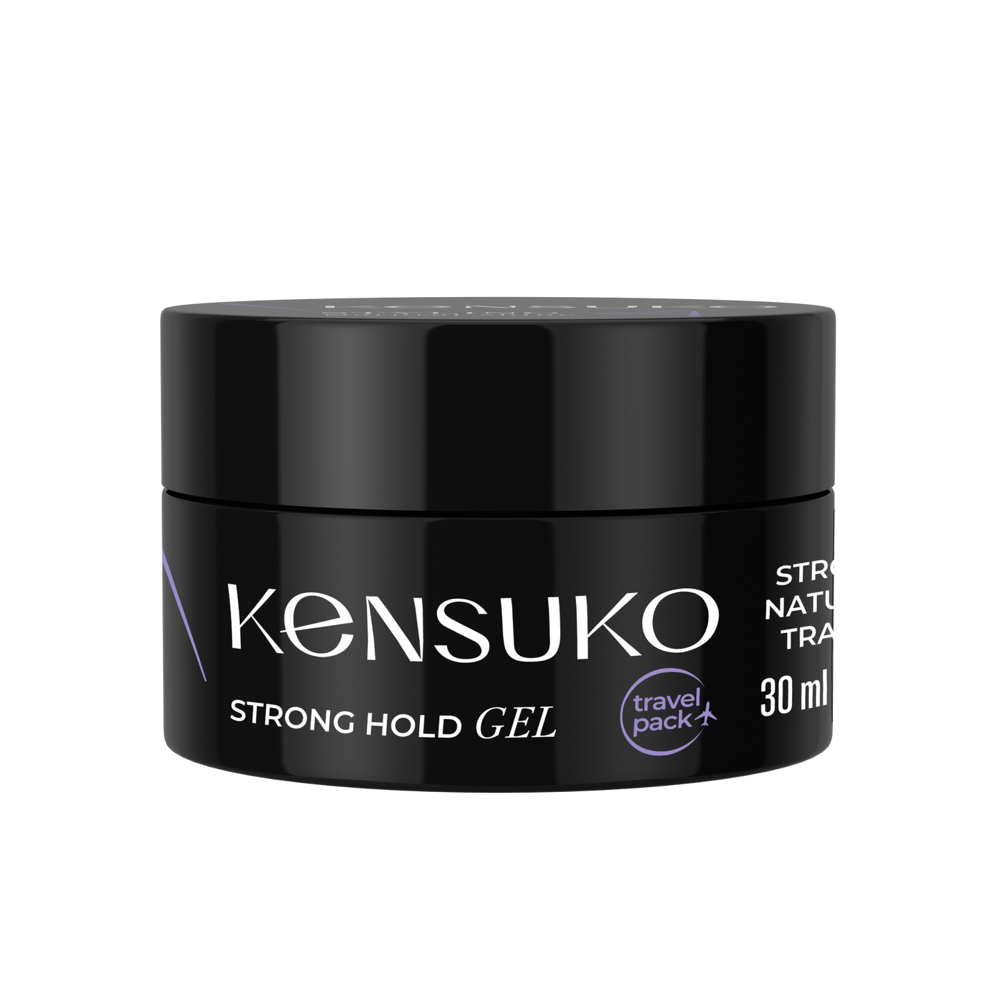KENSUKO CREATE Styling Gel strong hold 30ml 珂斯卡 透明髮蠟旅行裝(黑罐)