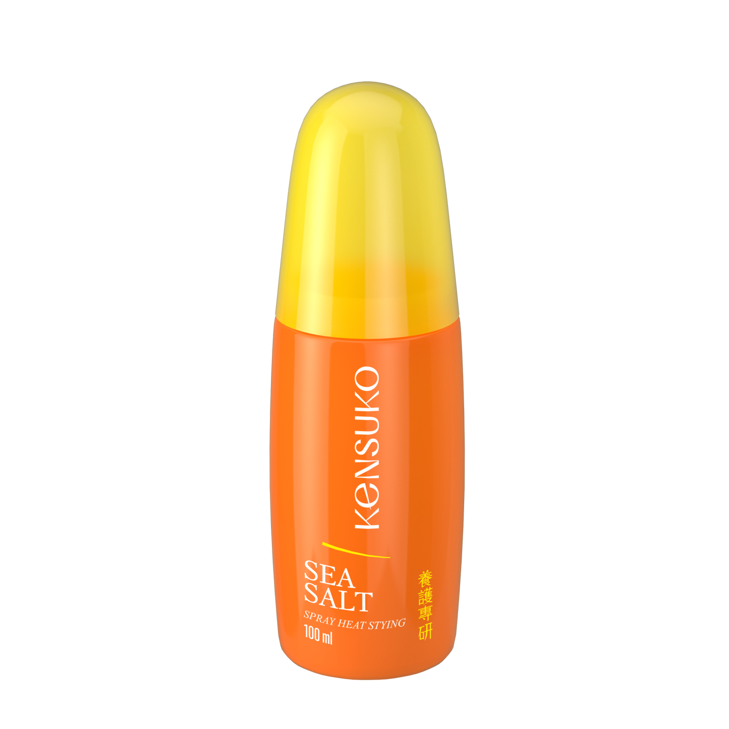 KENSUKO Spray for heat styling with sea salt 100ml 珂斯卡 海鹽滋潤防UV噴霧 (橙色瓶)