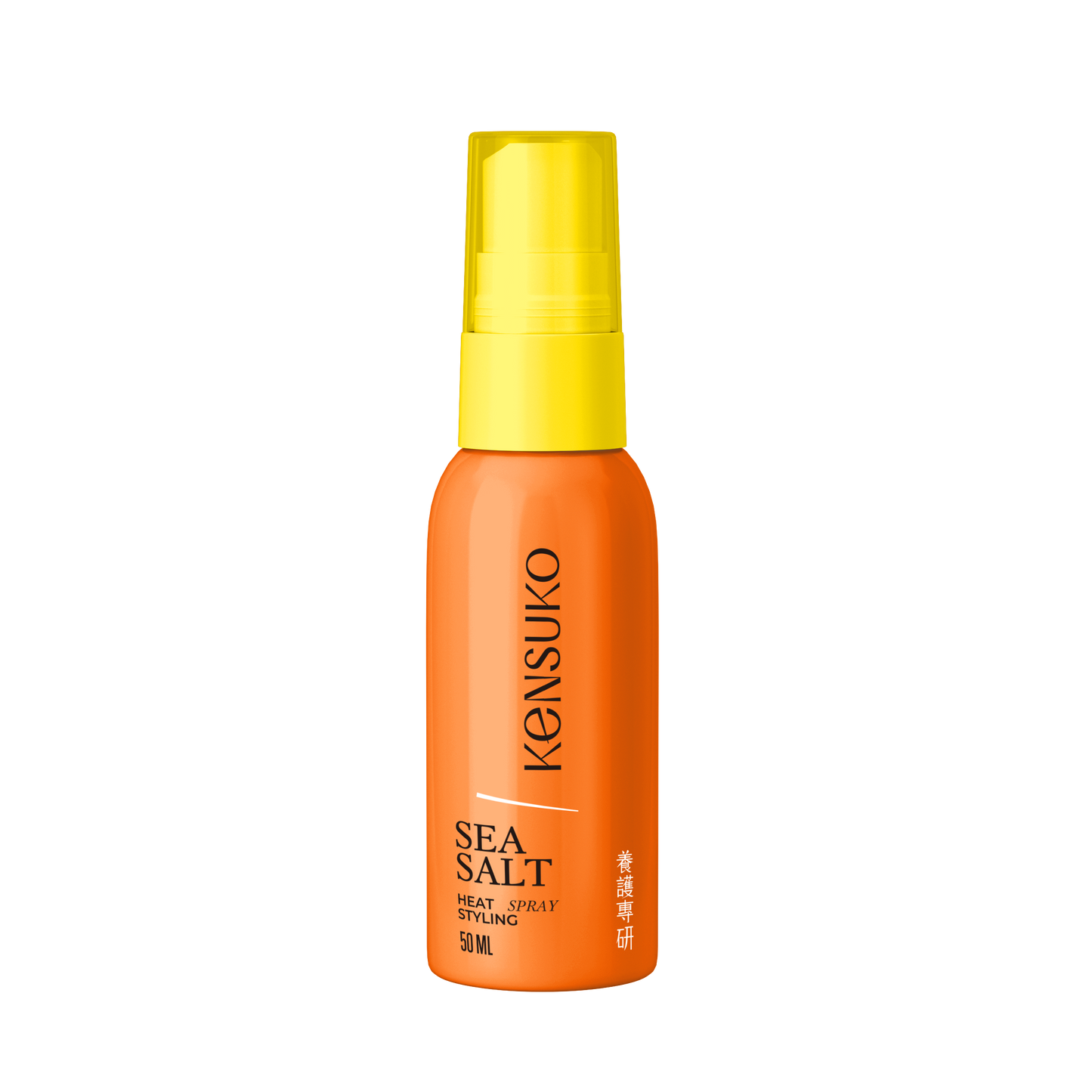 KENSUKO Spray for heat styling with sea salt 50ml 珂斯卡 海鹽滋潤防UV噴霧 (旅行裝)(橙色瓶)