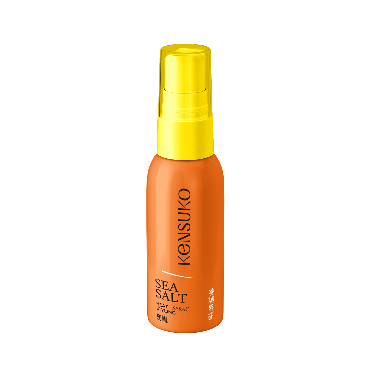 KENSUKO Spray for heat styling with sea salt 50ml 珂斯卡 海鹽滋潤防UV噴霧 (旅行裝)(橙色瓶)