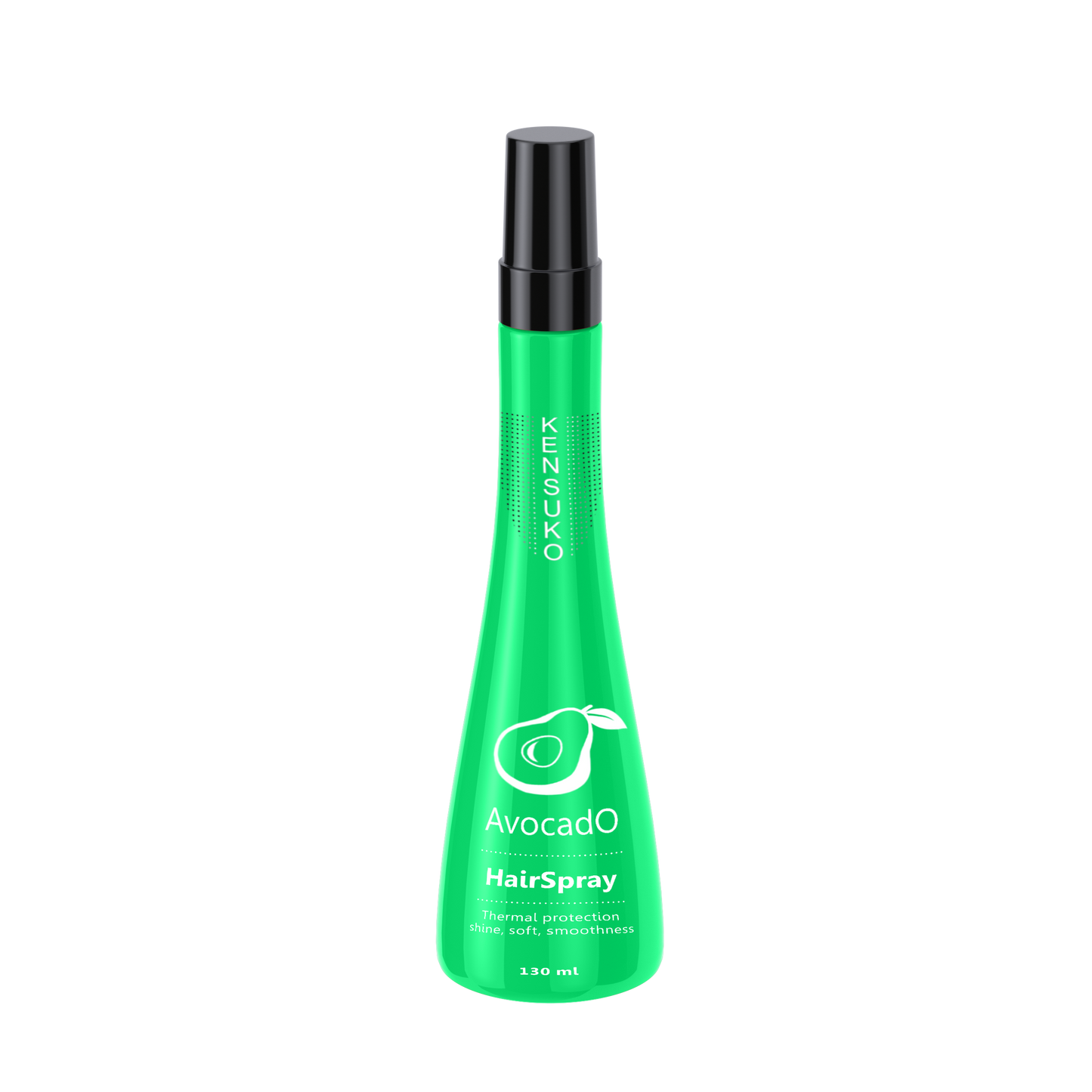 KENSUKO Thermal protection HairSpray Avocado 130ml 牛油果味抗熱頭髮噴霧 (綠實色瓶)