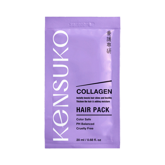 Hair mask KENSUKO COLLAGEN for devoid of volume and thin hair  20ml 珂斯卡 膠原蛋白焗油膏 (小袋包)