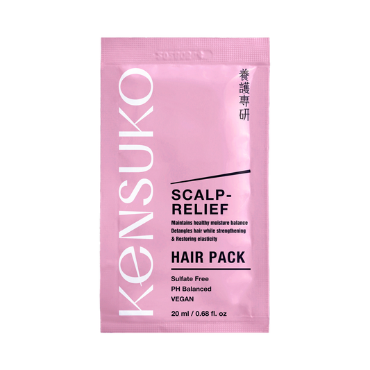 Hair mask KENSUKO SCALP-RELIEF balancing 20ml 珂斯卡 頭皮舒緩護髮素 (小袋包)