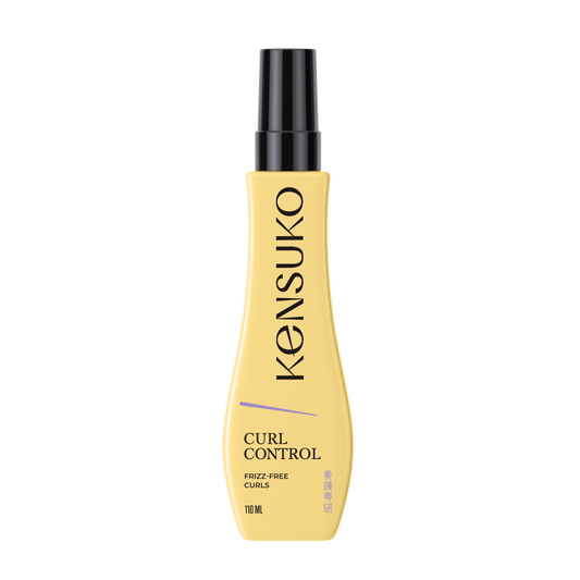 Cream for curly and wavy hair `KENSUKO` Curl control 110ml  珂斯卡 氨基酸彈力素