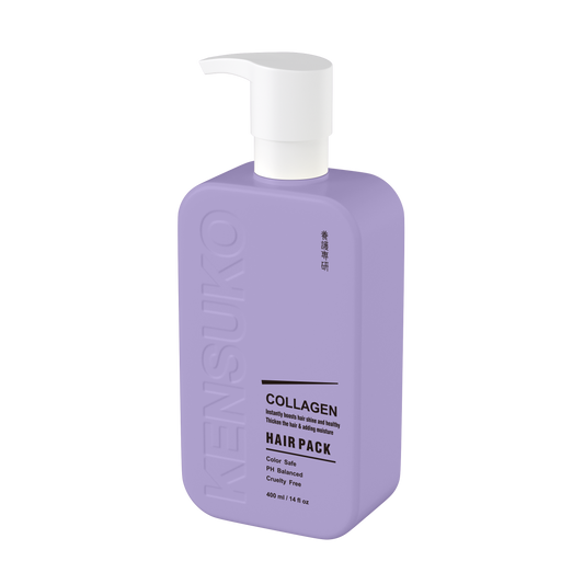 Hair mask KENSUKO COLLAGEN for volumeless and thin hair 400ml  珂斯卡 膠原蛋白焗油膏
