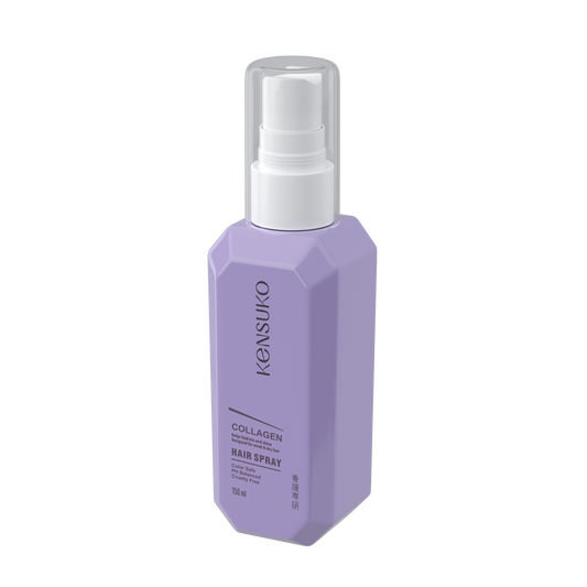 Hair spray KENSUKO COLLAGEN for volumeless and thin hair  150 ml 珂斯卡 膠原蛋白頭髮噴霧