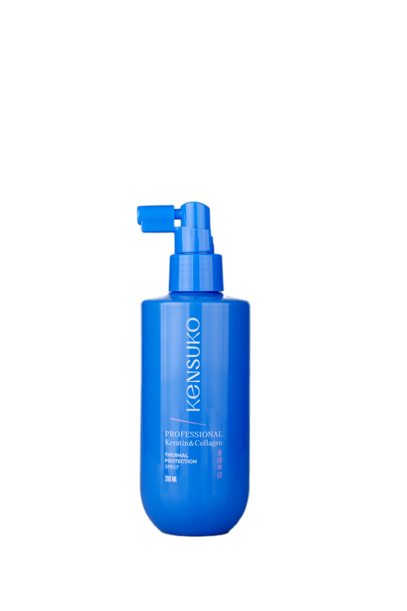Hair styling spray `KENSUKO` PROFESSIONAL Thermal protective (with keratin and collagen)  200ml 珂斯卡 黃金抗熱頭髮噴霧