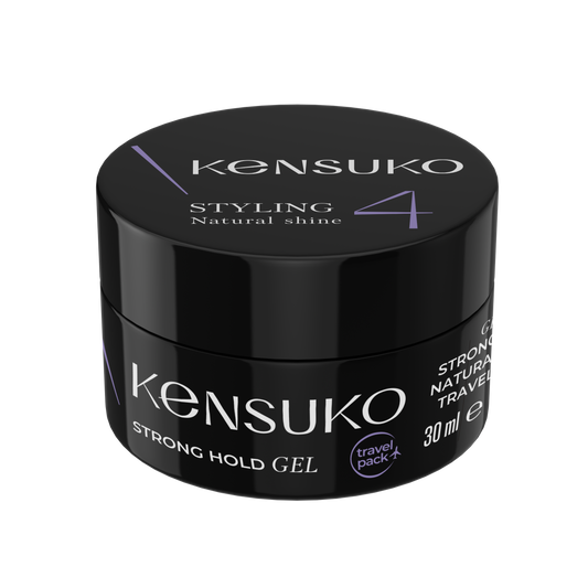 KENSUKO CREATE Styling Gel strong hold 30ml 珂斯卡 透明髮蠟旅行裝(黑罐)