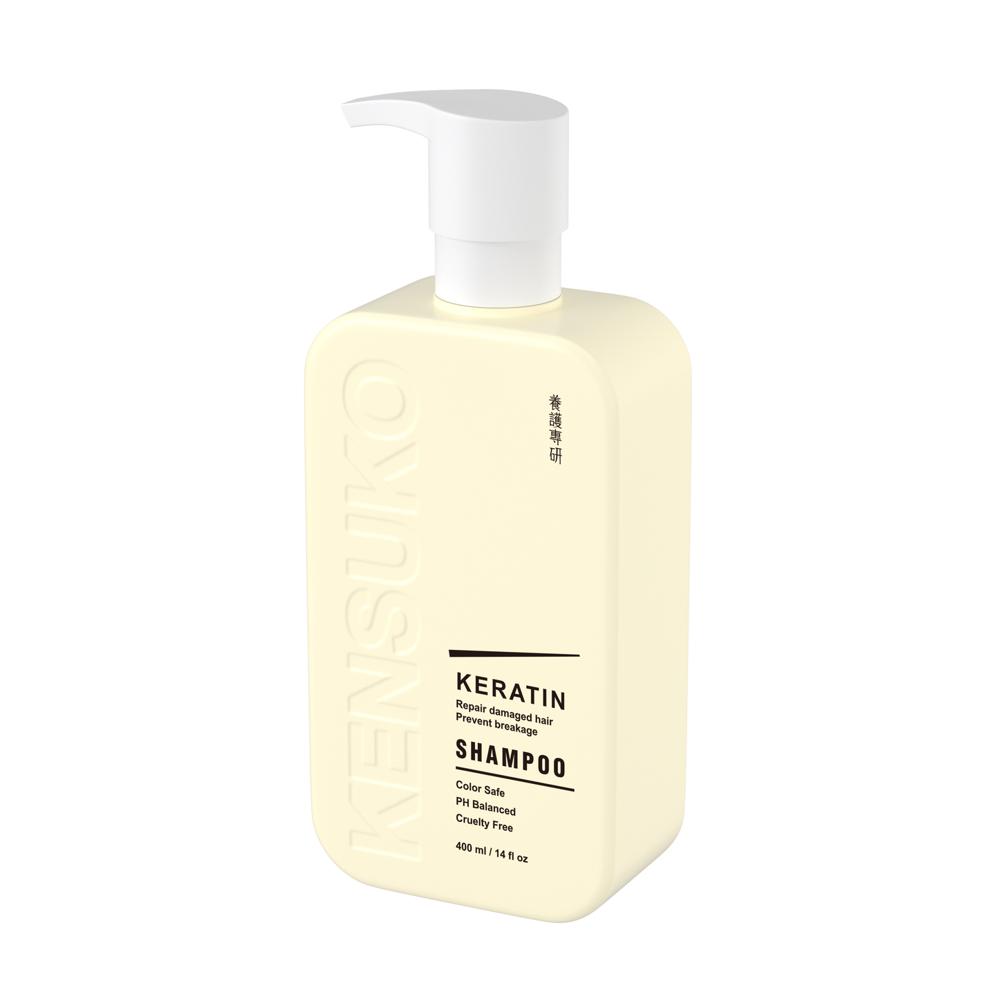 KENSUKO KERATIN Shampoo for hair 400ml 珂斯卡 角蛋白修護洗髮水