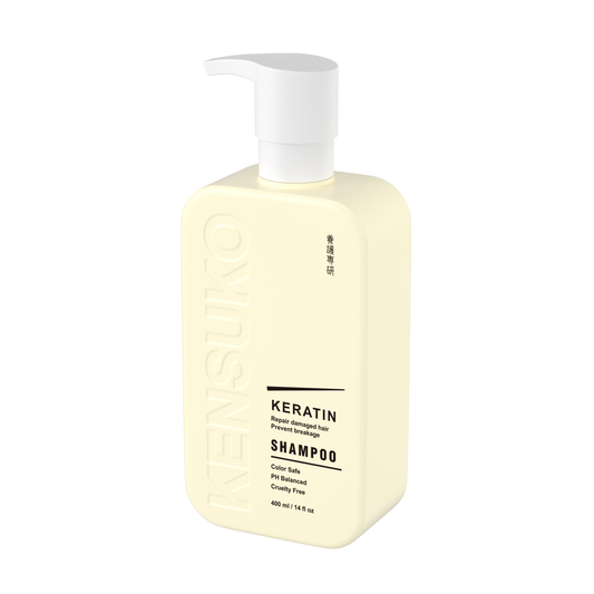 KENSUKO KERATIN Shampoo for hair 400ml 珂斯卡 角蛋白修護洗髮水