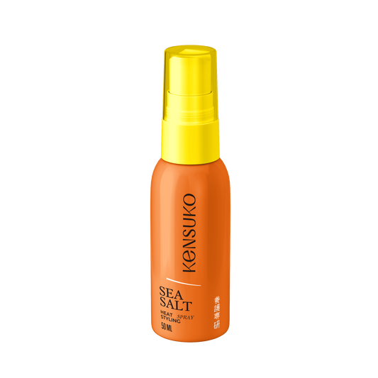 KENSUKO Spray for heat styling with sea salt 50ml 珂斯卡 海鹽滋潤防UV噴霧 (旅行裝)（橙色瓶）