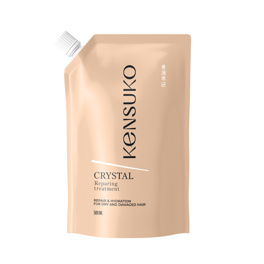 KENSUKO CRYSTAL Crystal recovery 500 ml 瑩潤二代燙染修復霜