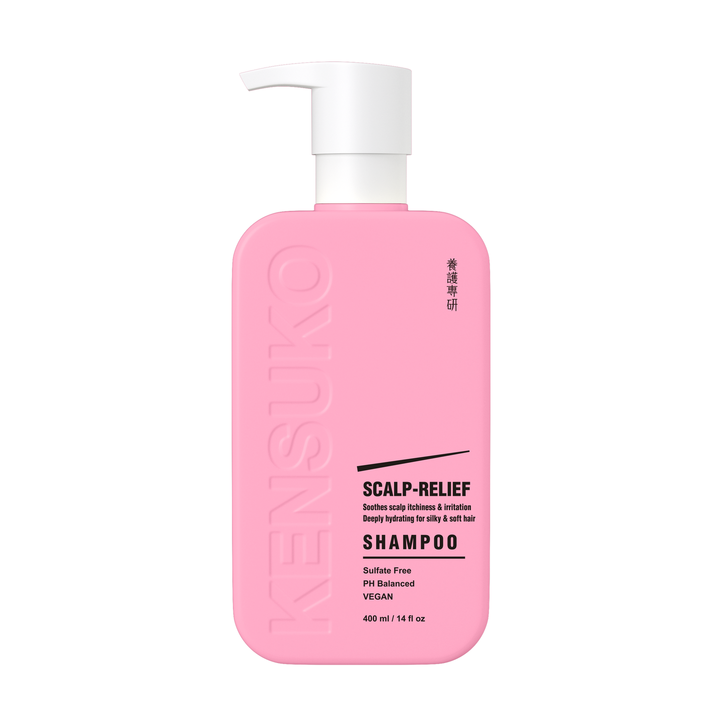 Shampoo for hair KENSUKO SCALP-REFLIF balancing 400ml  珂斯卡 頭皮舒緩洗髮水